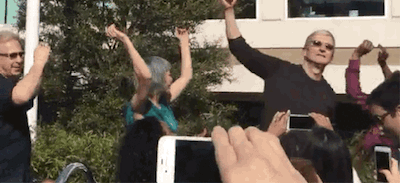 Want to see Tim Cook dance?