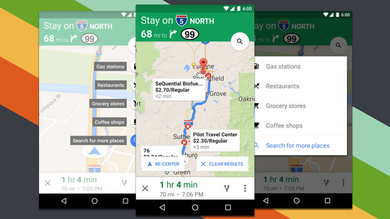 Finally! Google Maps Can Find Places to Stop On Your Route