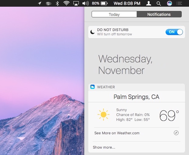 How to Add Siri Results into Notification Center on Mac