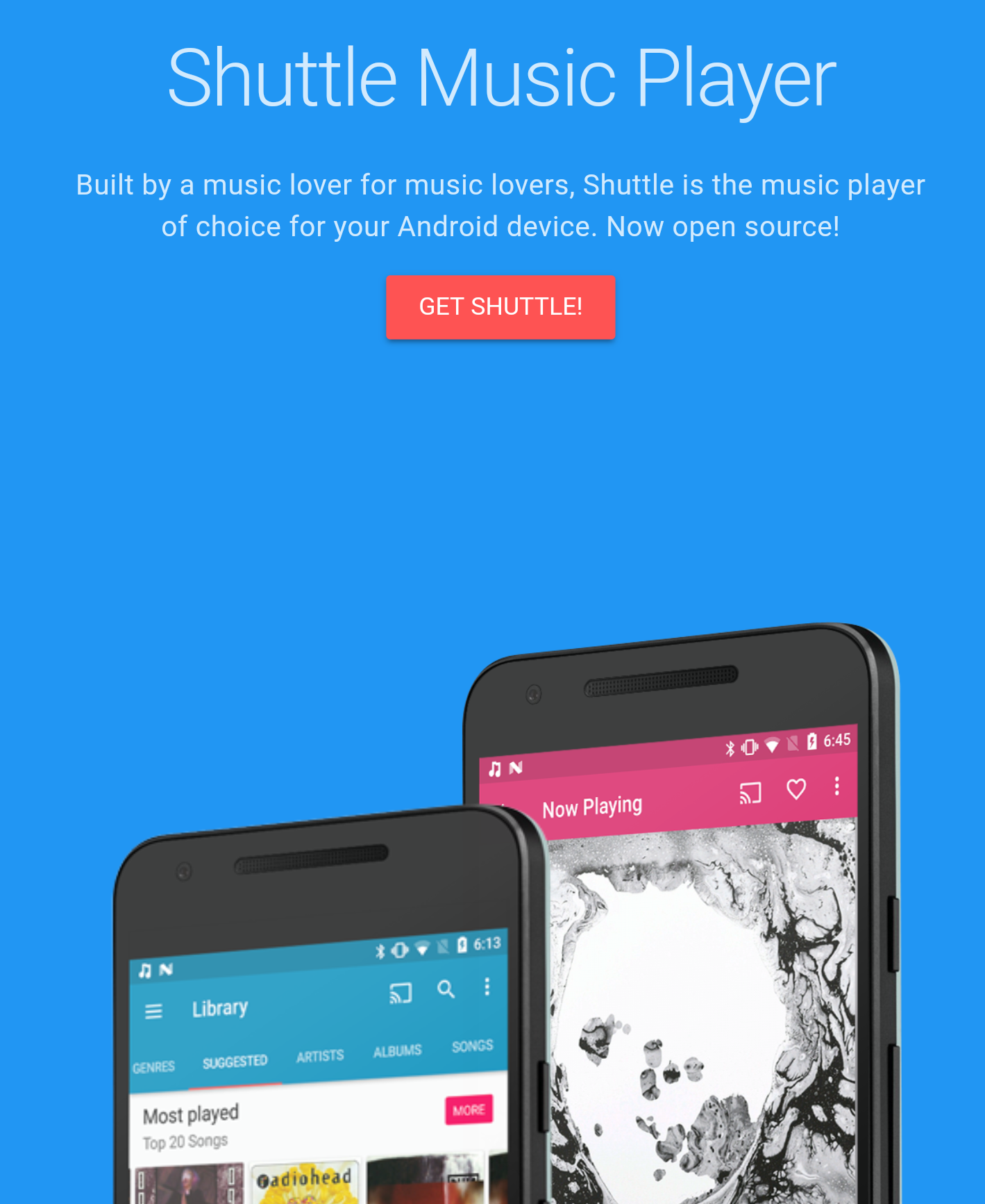 Shuttle – Best Music Player for Android