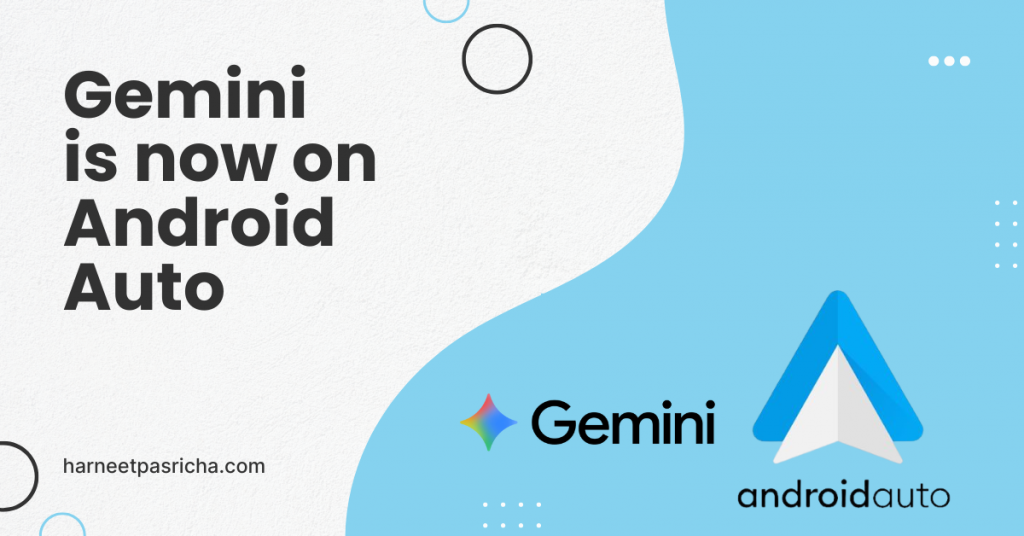 Gemini is now on Android Auto