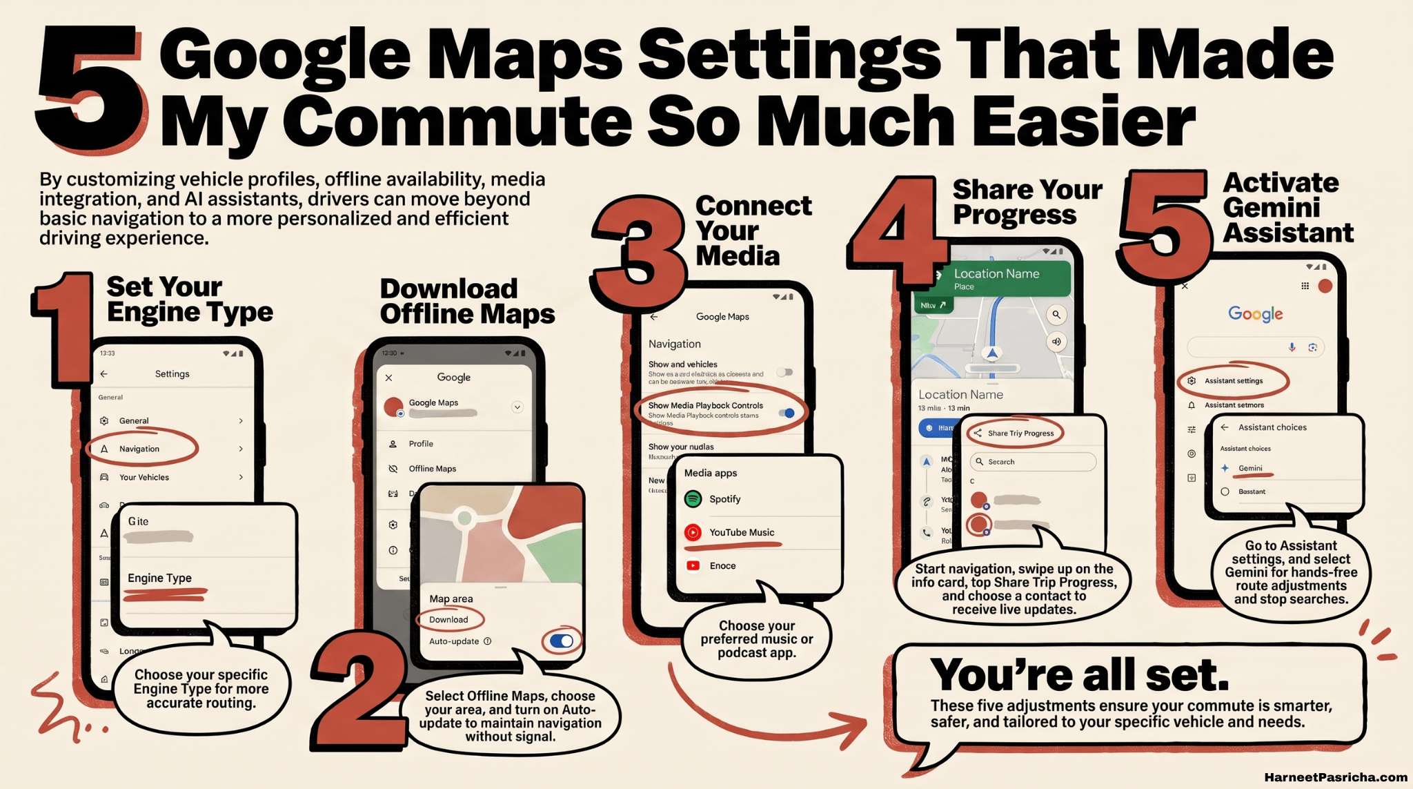 5 Google Maps Settings That Made My Commute So Much Easier