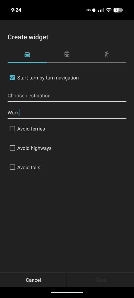 Create Maps Widget
