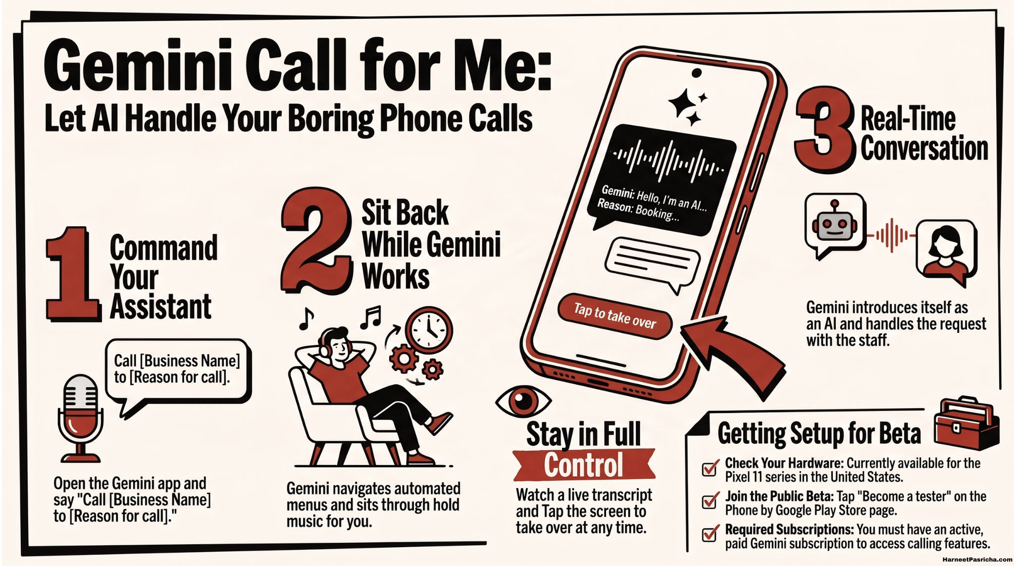 Gemini Call for Me: Let AI Handle Your Boring Phone Calls